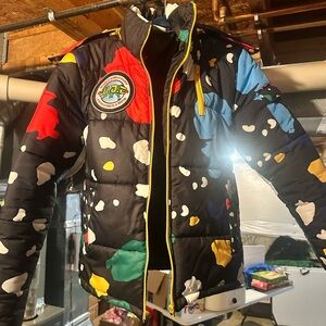 Colorful Women's Puffer Jacket